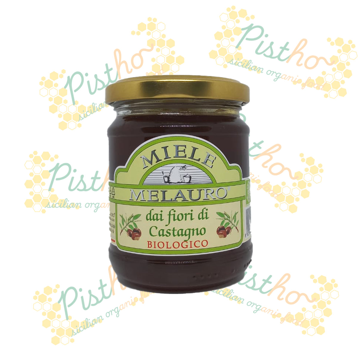 Miele di Castagno in vaso da 250gr biologico