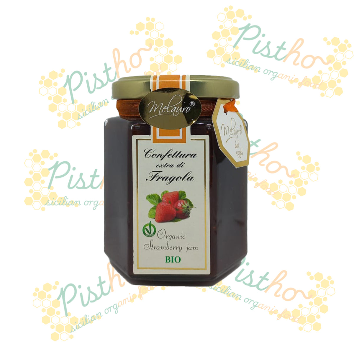 Confettura extra di fragola biologica
