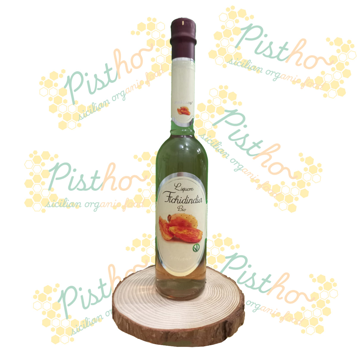 Liquore di Fichidindia biologico in bottiglia 500ml