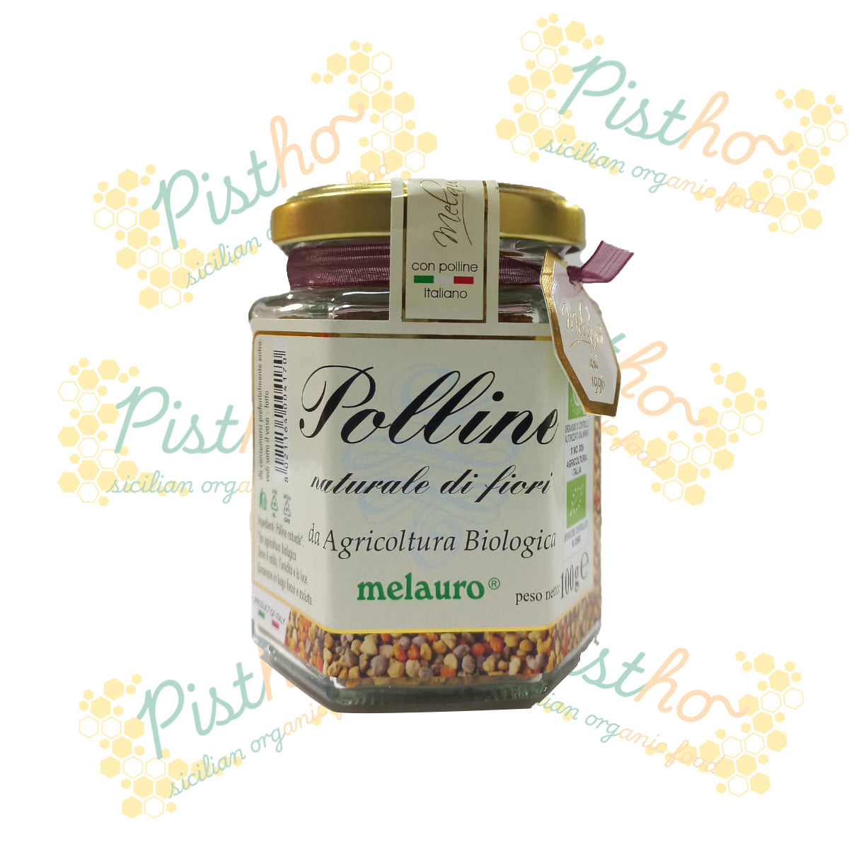Polline biologico in vaso da 100g