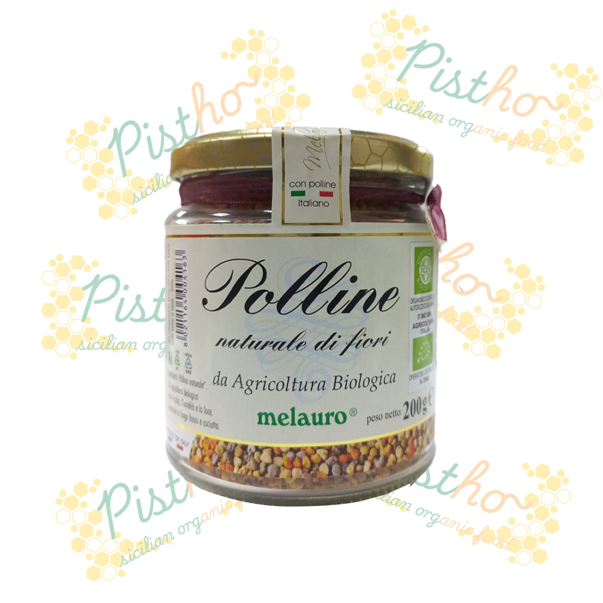 Polline biologico in vaso da 200g