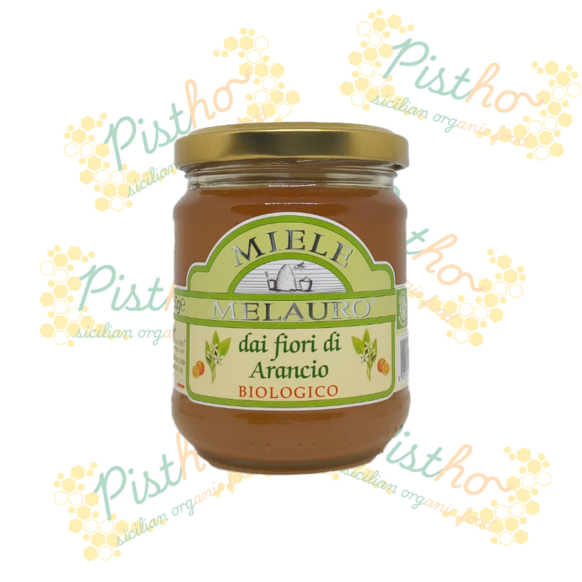 Miele di Arancio in vaso da 250gr biologico