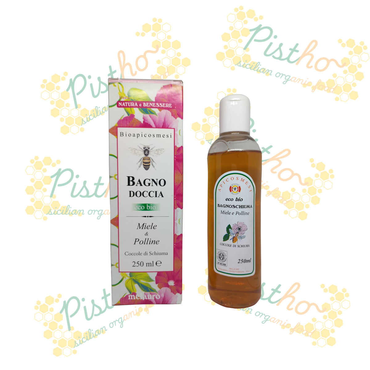 Melauro - Bagnoschiuma al Miele e Polline bio