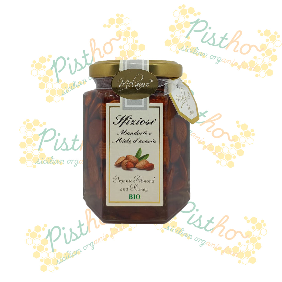 Mandorle e miele di acacia