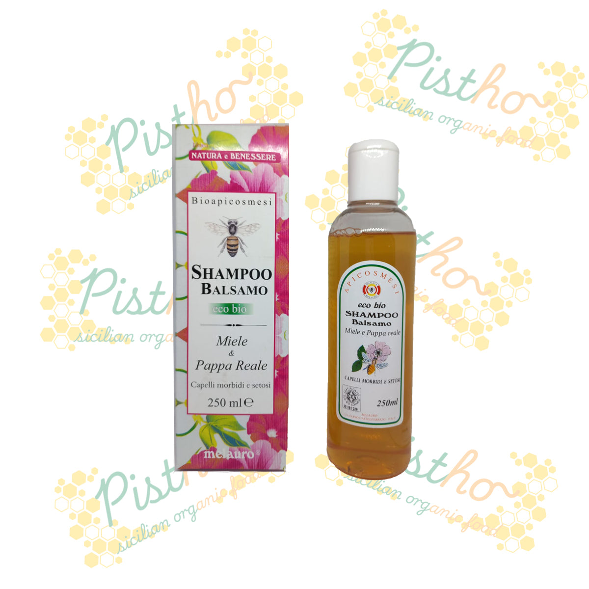 Shampoo e Balsamo al Miele e Pappa Reale