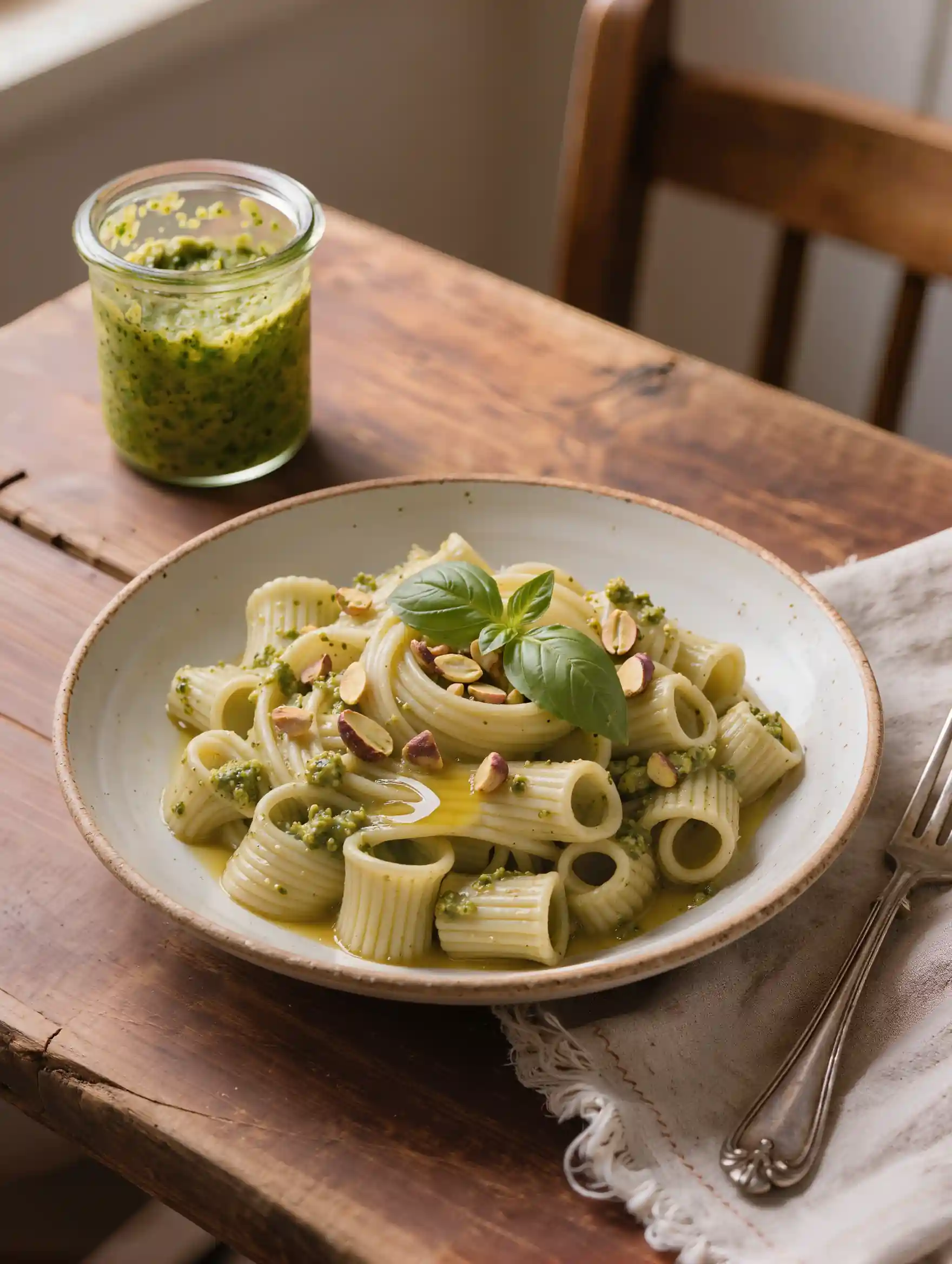 Pasta mit Pistazienpesto: das Original-Rezept aus Sizilien