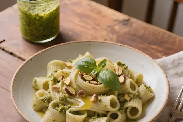 Pistachio Pesto Pasta: the Original Sicilian Recipe