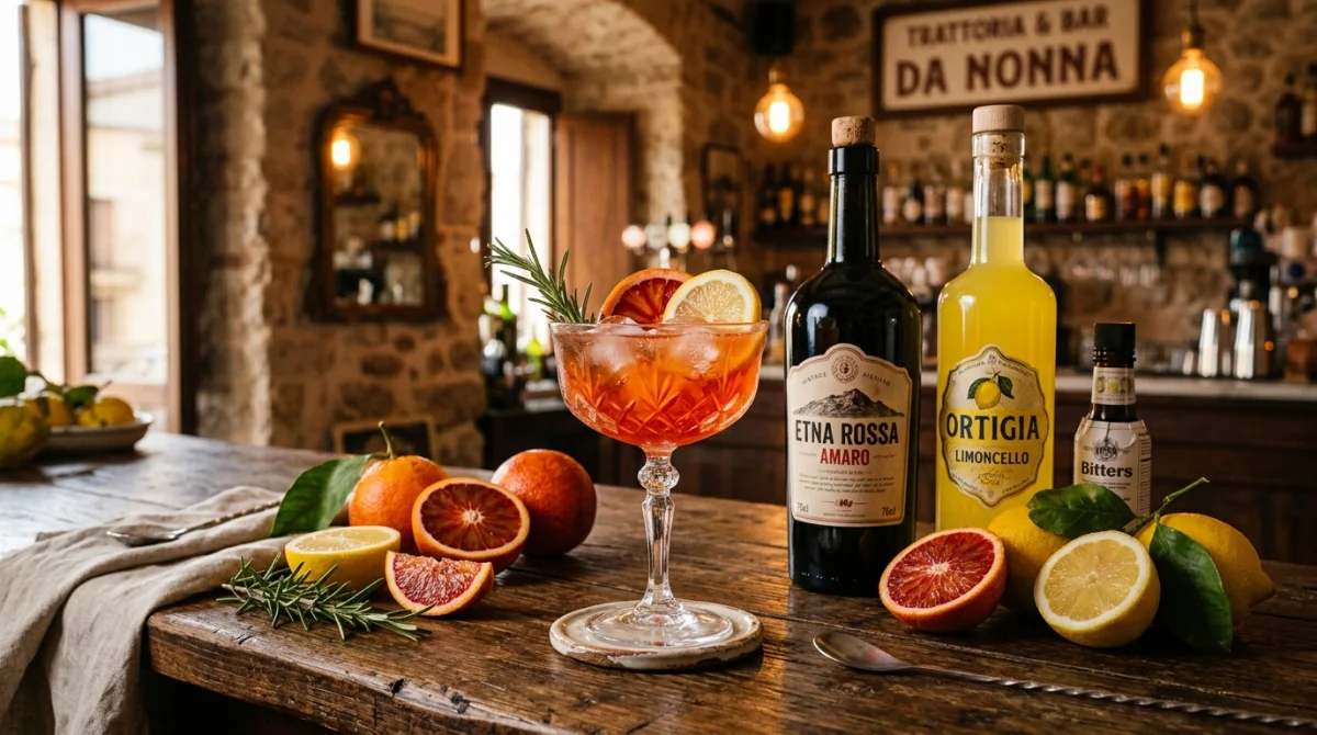 Trois Cocktails aux Liqueurs Siciliennes : Recettes Simples pour l'Automne