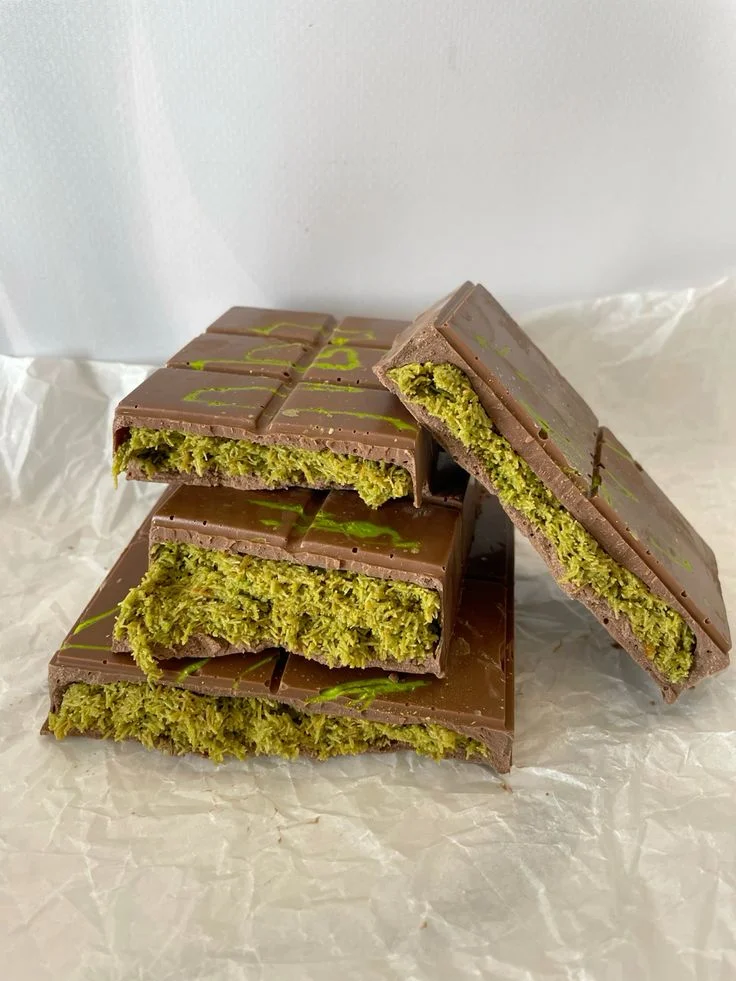 Dubai Chocolate Fatta in Casa con Crema di Pistacchio di Sicilia