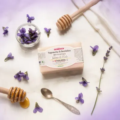 Saponetta Erboristica Violetta & Miele